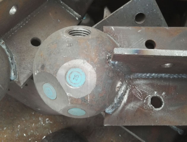 晋中螺栓球球塞，网架配件